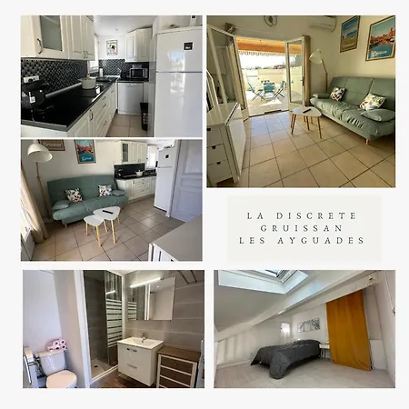La Discrete Toute Equipee Avec Piscine Gruissan Exterior photo